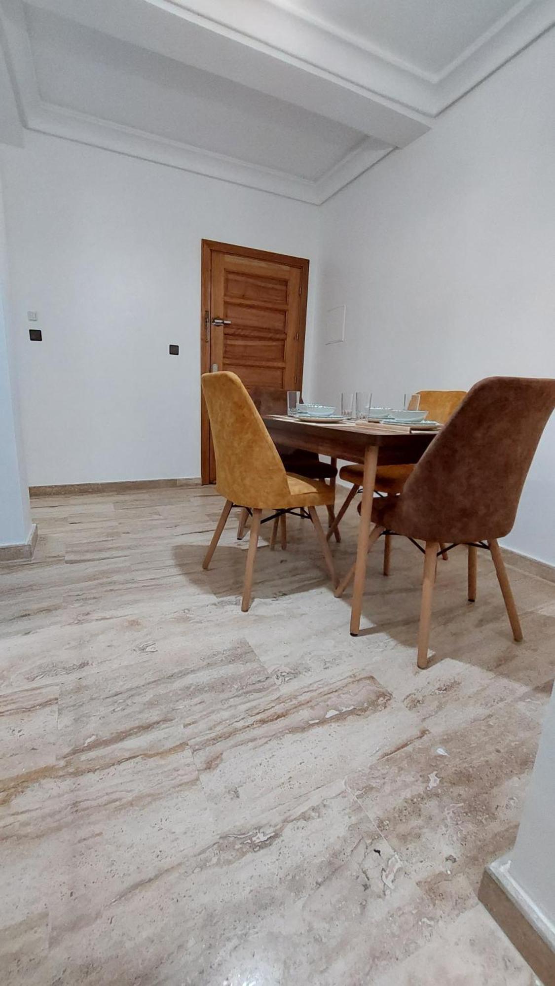 Appartement Avec Piscines, Vue Sur Mer Et Acces A La Plage A Achakar Hill, Tanger. Exterior photo